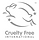 Official cruelty free Logo in faded pale grey text