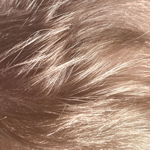 abstract image of textured copper hair