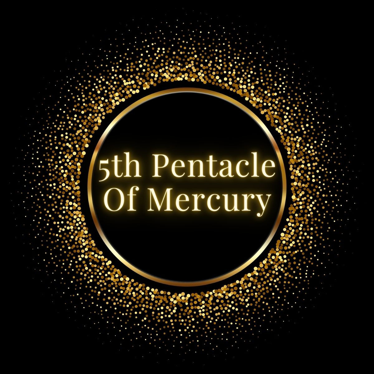 5th Pentacle of Mercury Candle for exposing deception and manipulation.