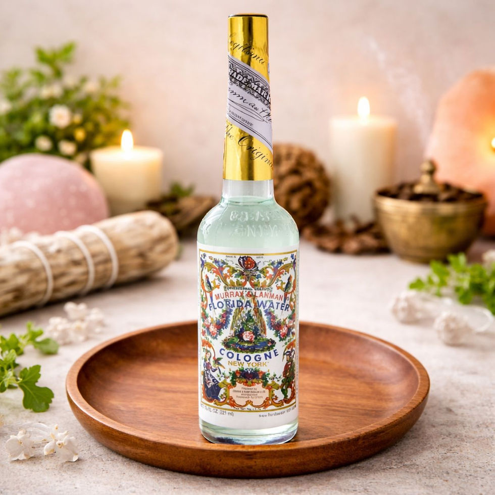 Murray & Lanman Florida Water for spiritual cleansing and refreshing.