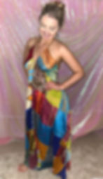 Thumbnail: Marie Helen Patchwork Multi Maxi