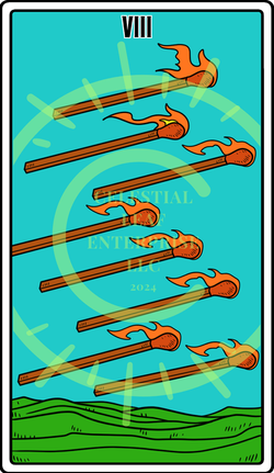 8 of Fire