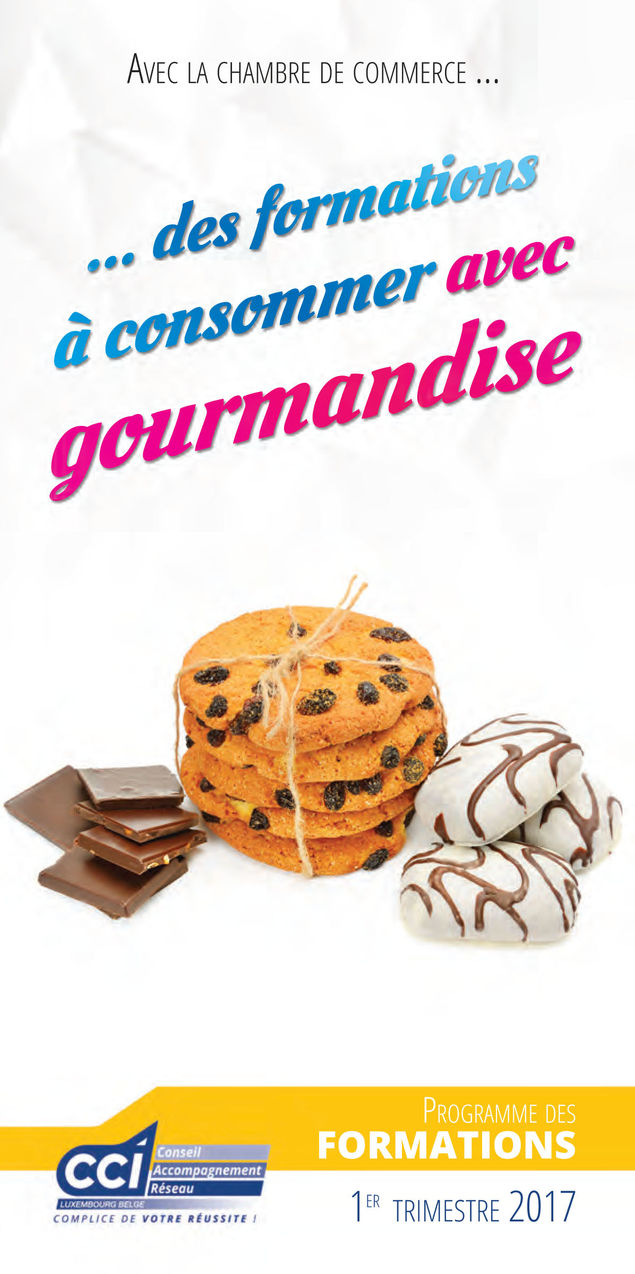 Découvrez les nouvelles formations de la Chambre de commerce et d'industrie du Luxembourg belge