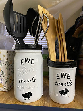 Ewe-Tensil Holders