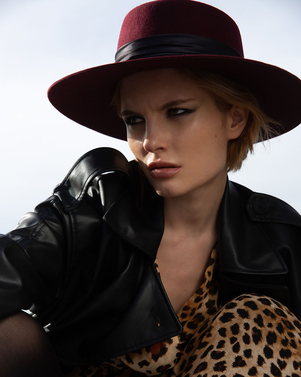 Thumbnail: Felt Hat MONT CERVIN burgundy with shadow silk band