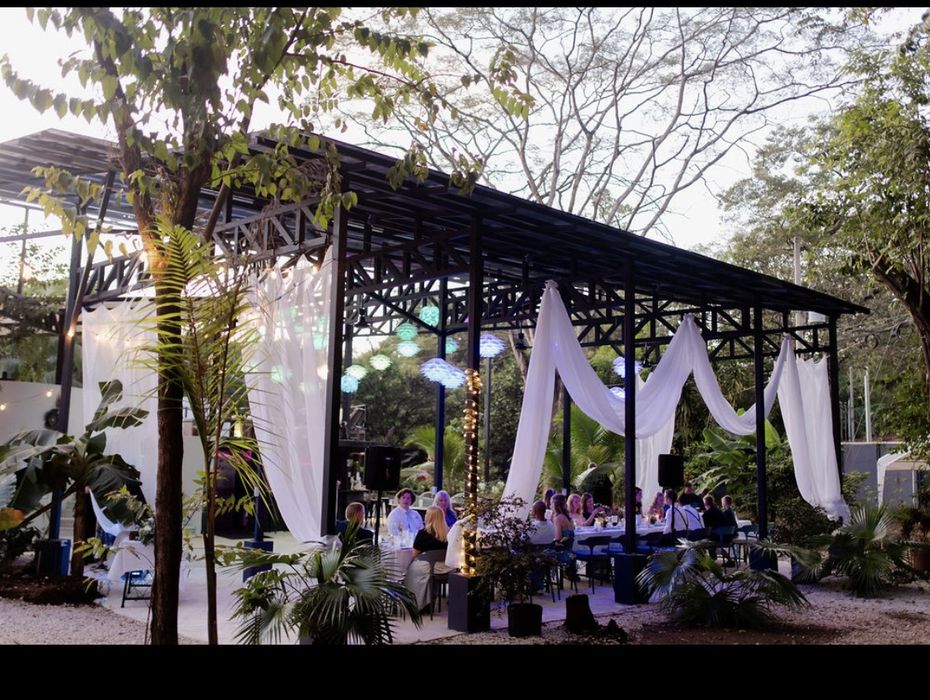 Wedding dining area at MANGO