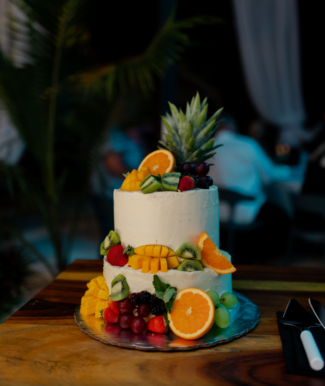 Wedding cake at MANGO