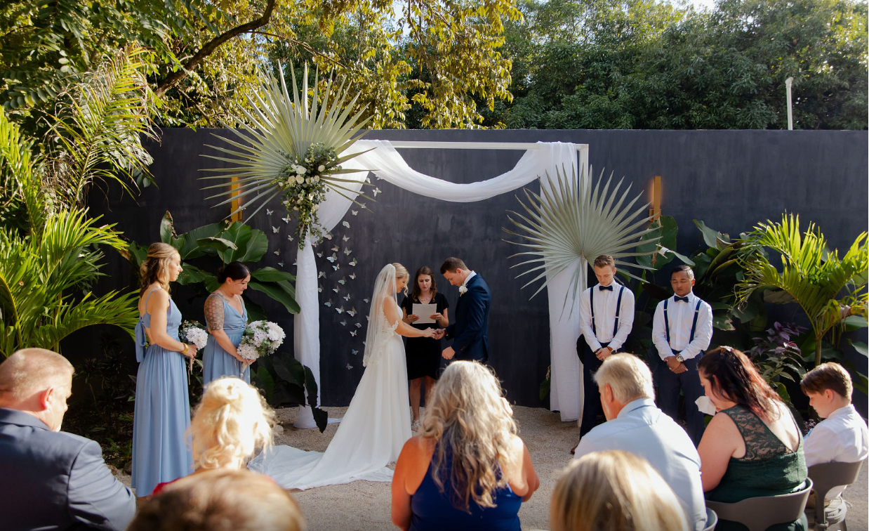 Wedding ceremony at MANGO