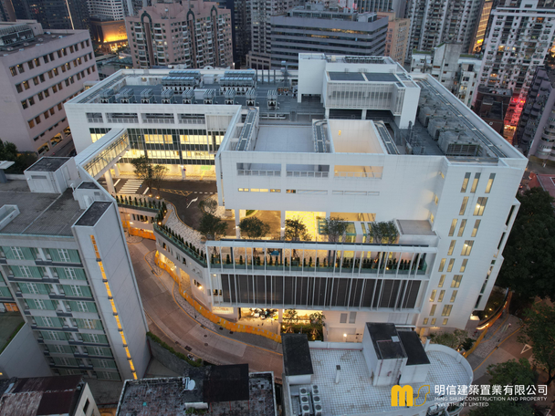 竣工消息 | 仁伯爵綜合醫院第一期擴建工程-公共衛生專科大樓-上蓋工程如期完成