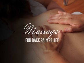 Massage for back-pain relief