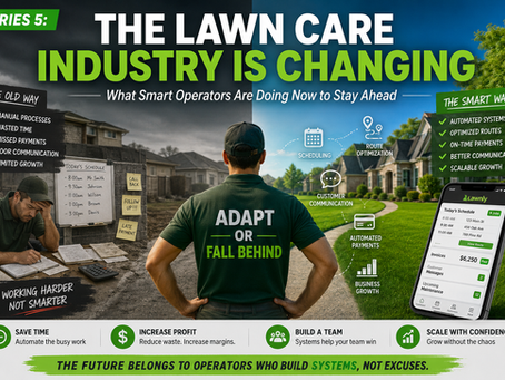 Why the Lawn Care Industry Will Look Completely Different in 5 Years