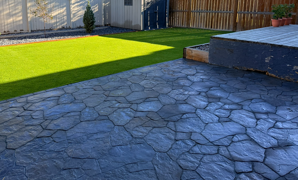 paver stone patio