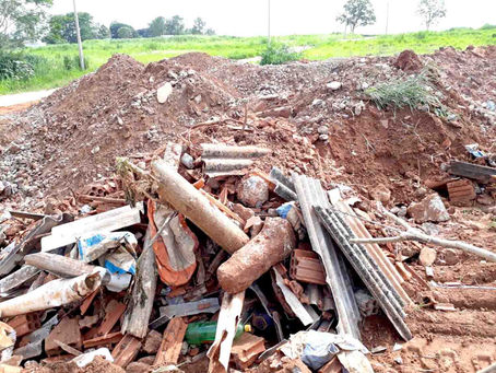 Valdier Velho: Prefeitura comete crime ambiental com o entulho