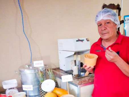 Professor “ressuscita” e fabrica em casa o sabor veneza do sorveteiro Abílio Priuli