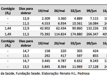 Com isolamento atual, matemático alerta para 2.500 mortes diárias no Estado em junho