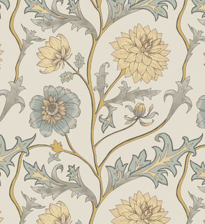 Climbing Dahlia Grey Yellow