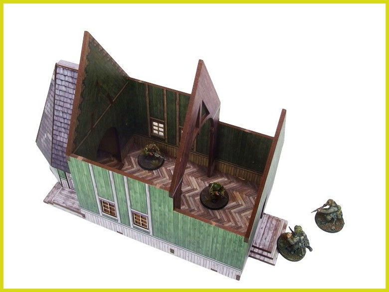 Thumbnail: WW2 Ostfront Village Tserkov (1) (28mm)
