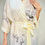 Thumbnail: Kimono Robe, Dressing Gown, Ivory & Blue