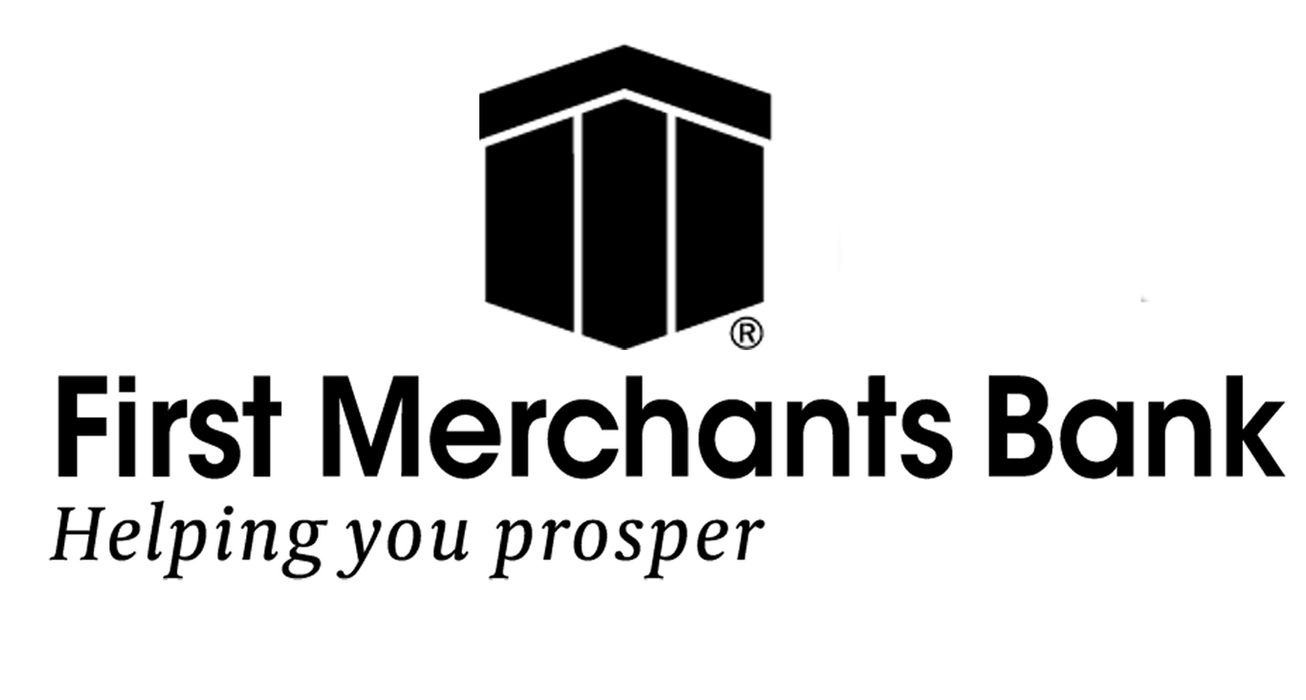 First Merchants Bank official corporate logo, a trusted partner and client of workplace culture strategist Lachandra B. Baker.