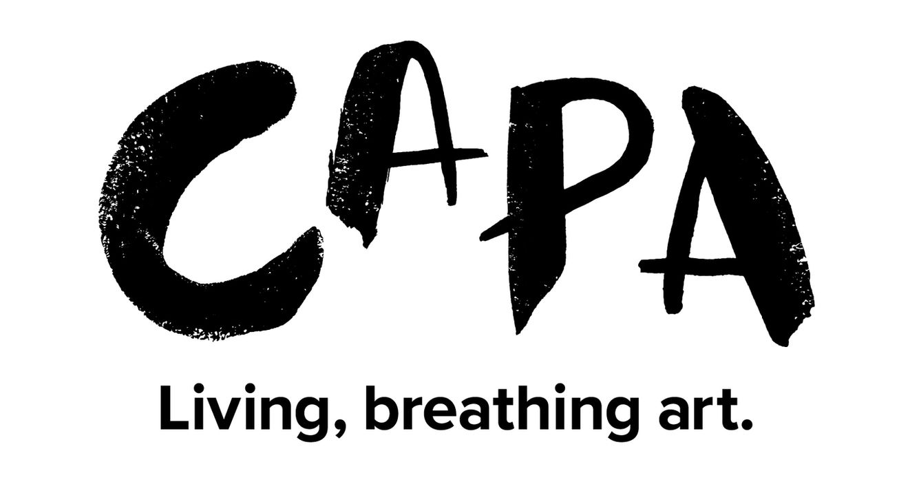 CAPA Living Breathing Art official logo, a prominent central Ohio community and corporate partner of Lachandra B. Baker.