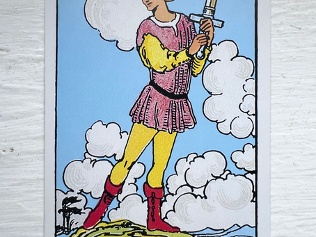 The Page of Swords: Upright and Reversed Meanings