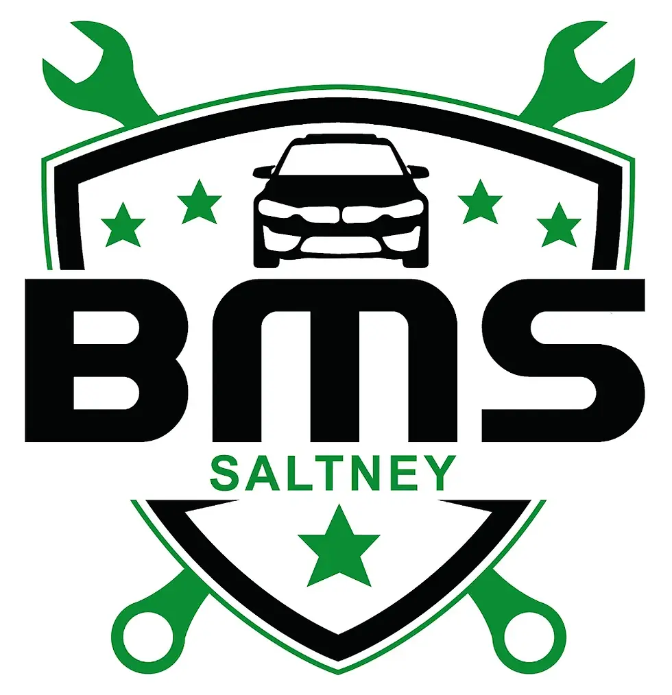 BMS Saltney garage logo