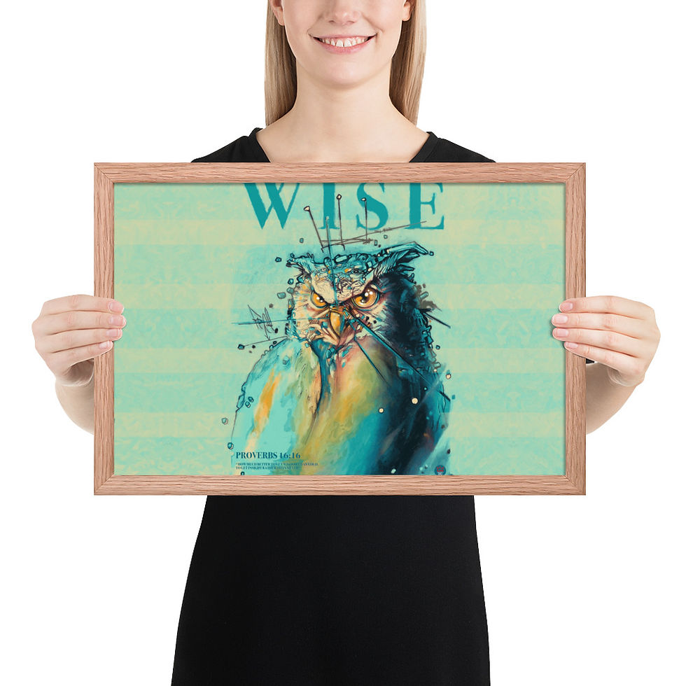 Thumbnail: Wise Owl / Framed poster