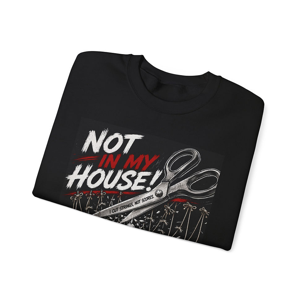 Thumbnail: Not In My House  Unisex Heavy Blend™ Crewneck Sweatshirt