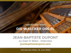 ORGELKLANG 2023 | JEAN-BAPTISTE DUPONT |  Video-Protokoll
