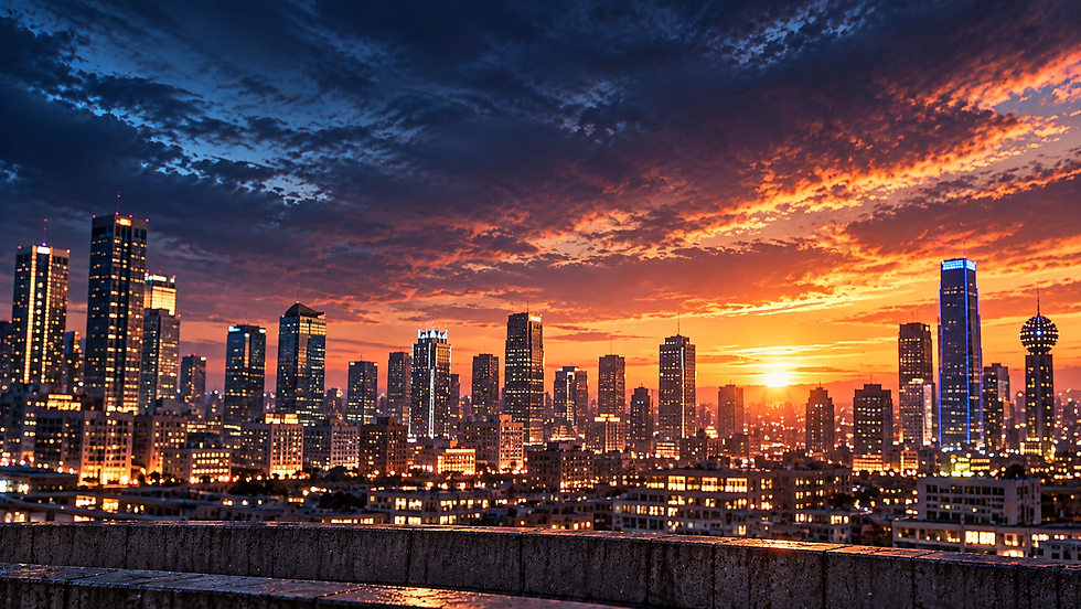 Cinematic Skyline at Sunset.png