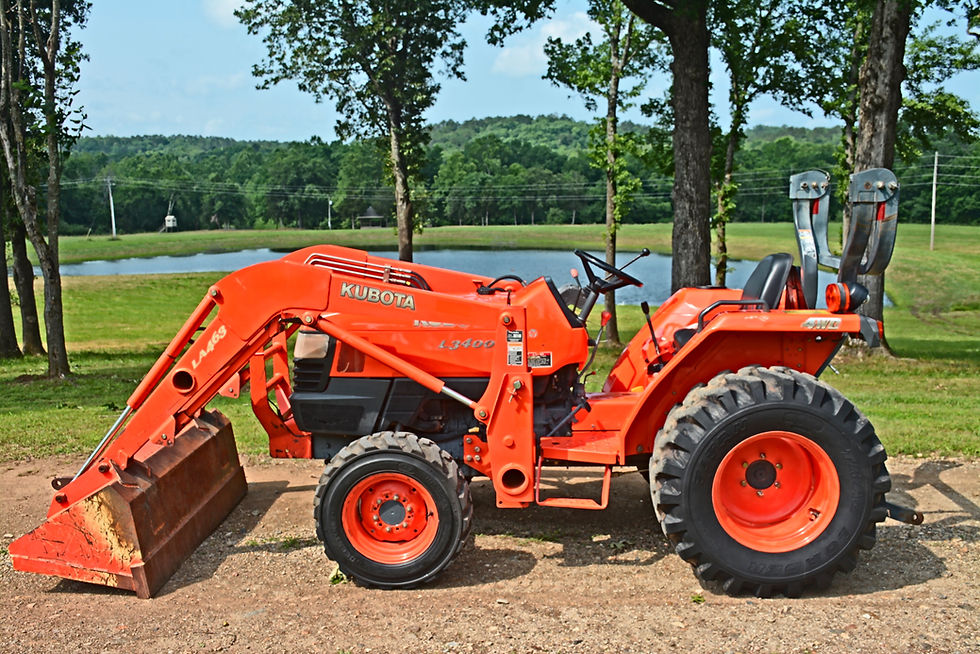 TRACTORS, TRAILERS, ATV'S INVENTORY FOR TRIPLE P RANCH BARGAIN BARN