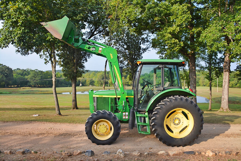 John Deere 6403 Cab Tractor with Loader!