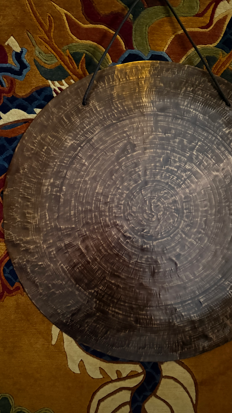 Thumbnail: 24" (60cm) Original Singing Gong - Wind (Feng) - Plain