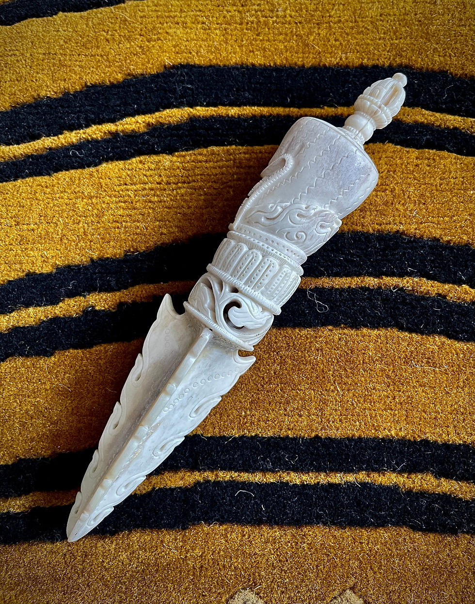 Thumbnail: Phurba - Yak Bone