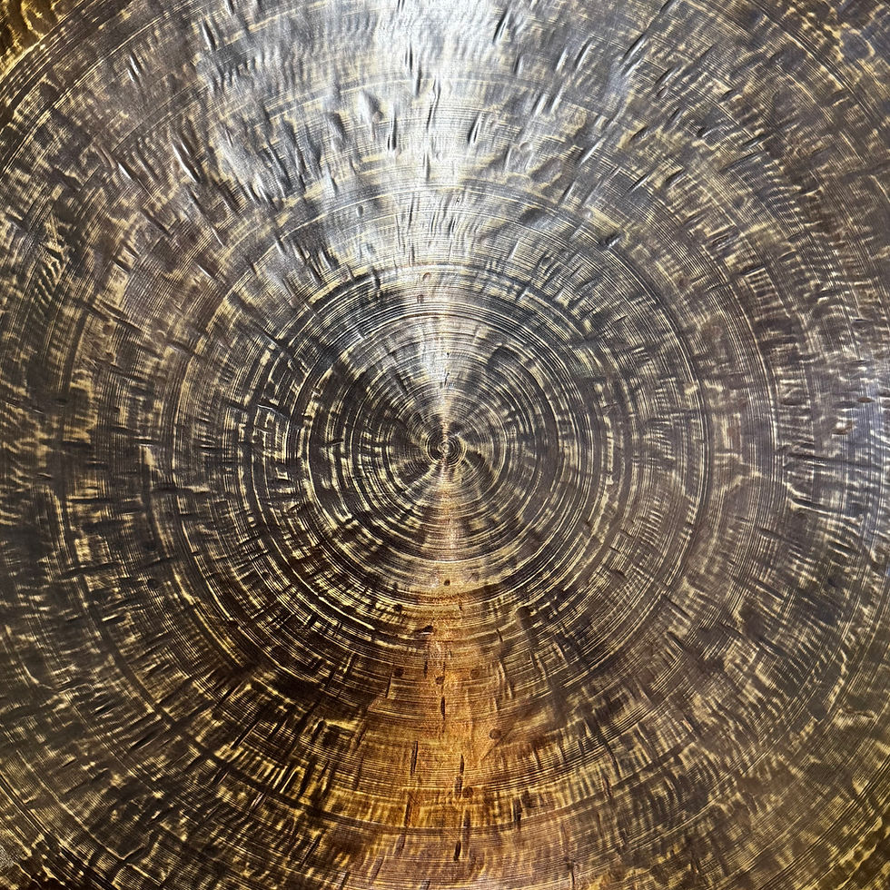 Thumbnail: 28" (70cm) Original Singing Gong - Wind (Feng) - Plain