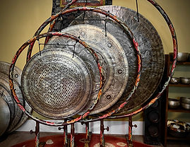 Original Singing Gongs are handmade unique instruments.