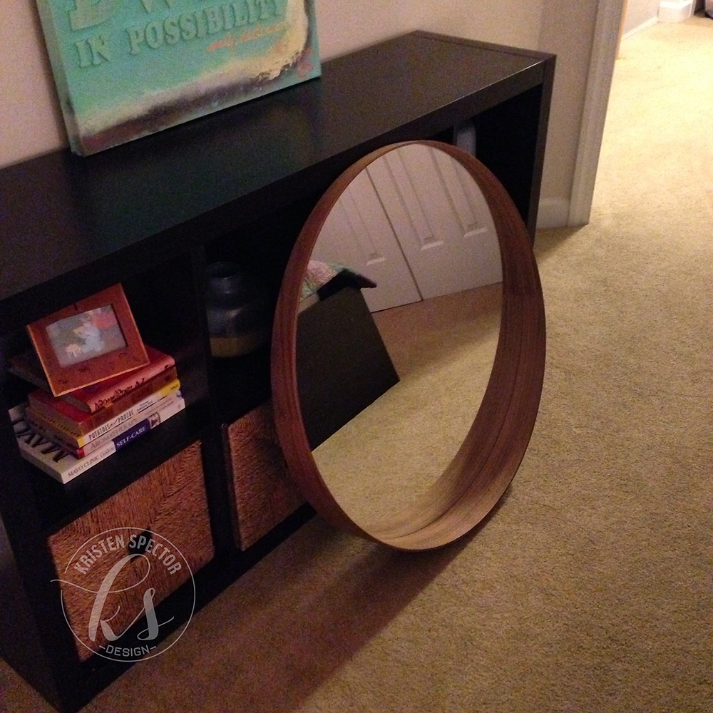 100 Crafty Days, Day 40 New Ikea Mirror
