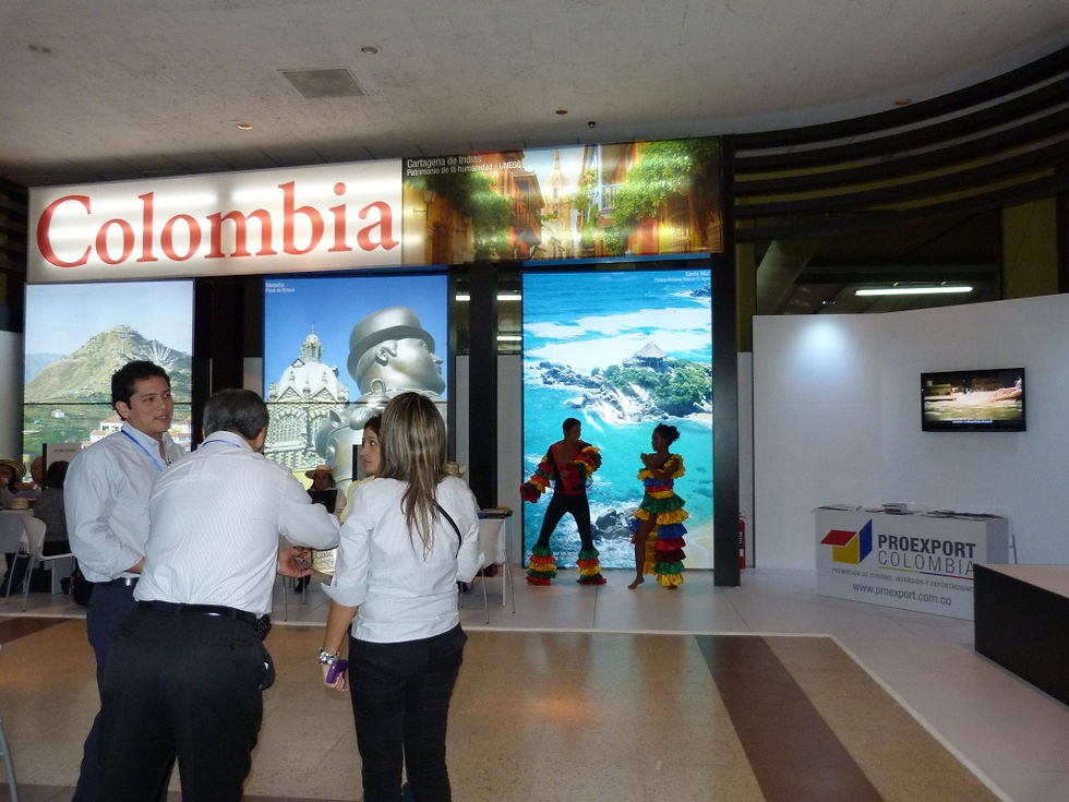 Stand de Colombia