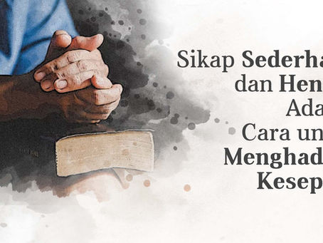 Sikap Sederhana dan Hening adalah Cara untuk Menghadapi Kesepian