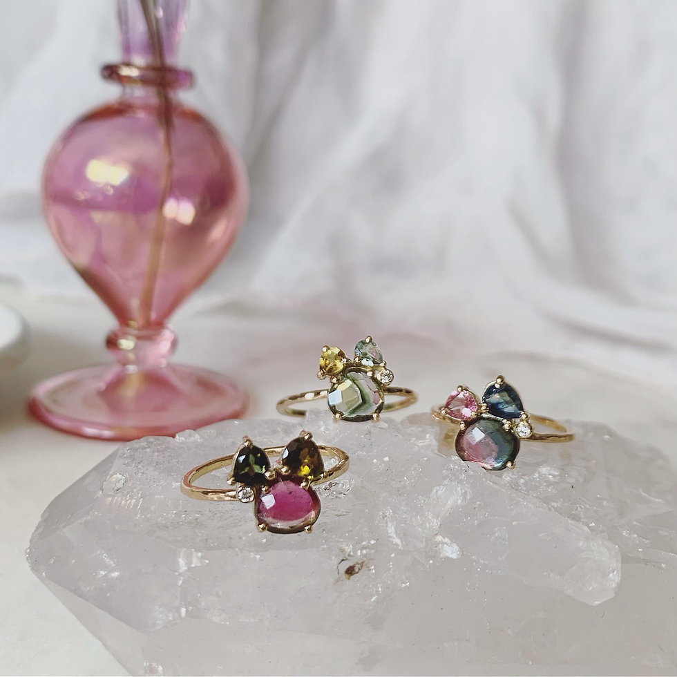 Thumbnail: HARVEST Ring - Pink/Green