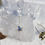 Thumbnail: CADUCA Necklace - Blue Bell