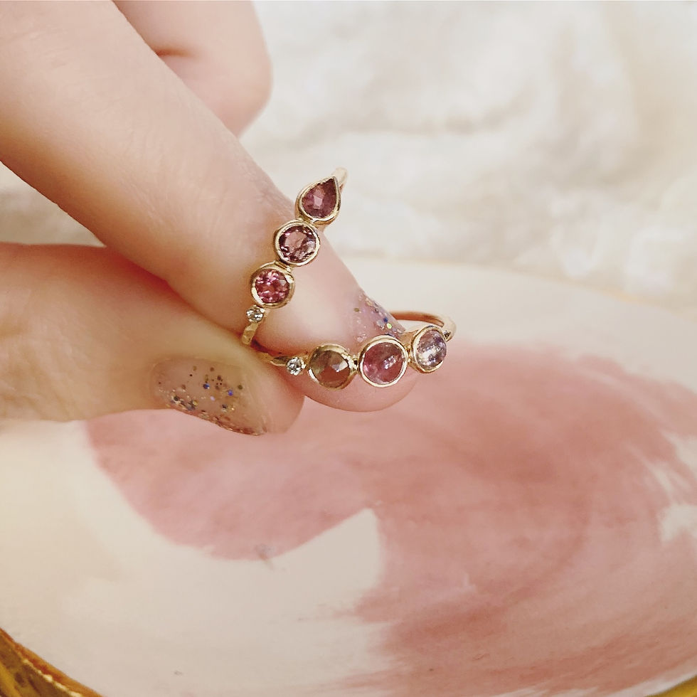 Thumbnail: SECRET TRIO Ring - PINK