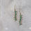 Thumbnail: CENTIPEDE Earrings - Green