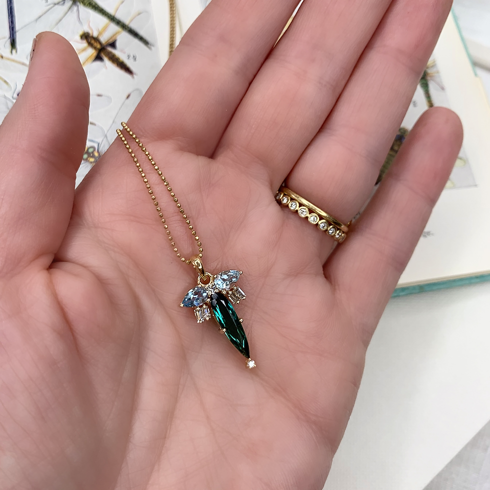 Thumbnail: VAZKA Necklace - TOURMALINE