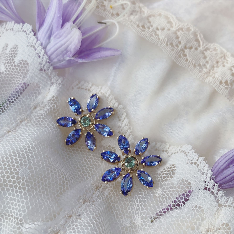 Thumbnail: VINCA VIOLATA Earrings