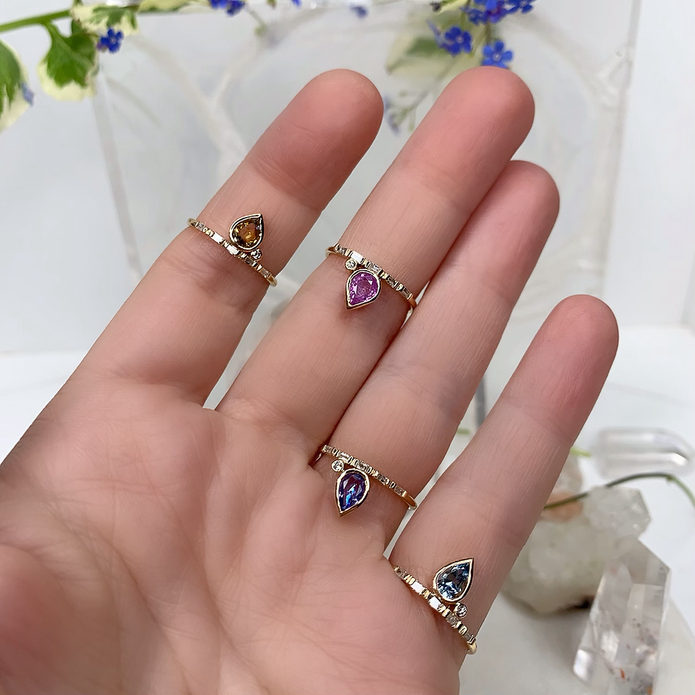 Thumbnail: PETAL Ring - Blue