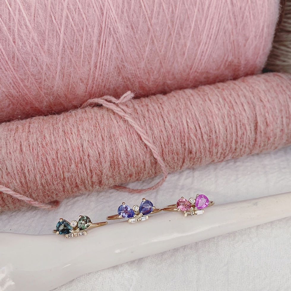 Thumbnail: BUTTERFLY Ring - PINK
