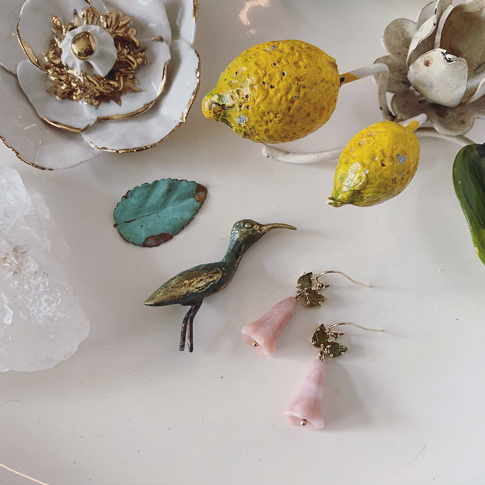 Thumbnail: CARVED LILY Earrings