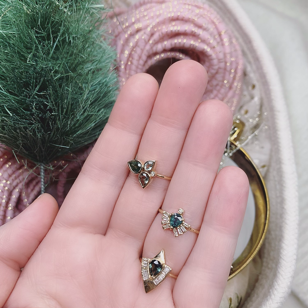 Thumbnail: FLY HIGH Ring - Blue/Green
