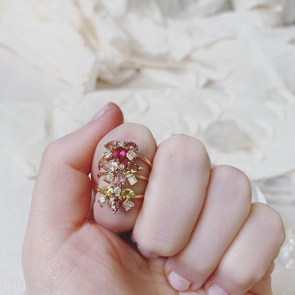 Thumbnail: MUSKA Ring - PALE PINK